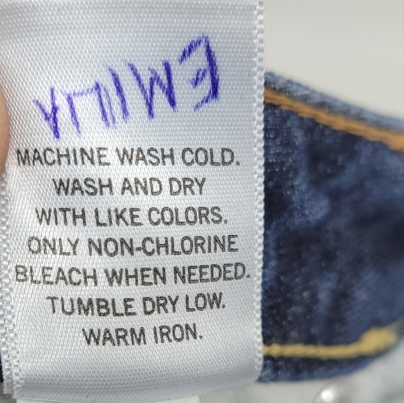 Banana Republic Womens Bootcut‎ Faded Dark Wash Jeans Size 8 Long - Picture 11 of 12